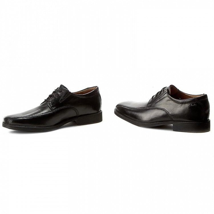 Clarks Tilden Walk 26110310 Black Leather