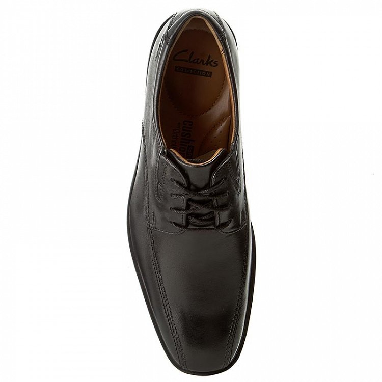 Clarks Tilden Walk 26110310 Black Leather