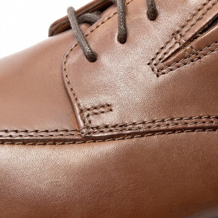 Clarks Tilden Walk 26130095 Dark Tan Leather