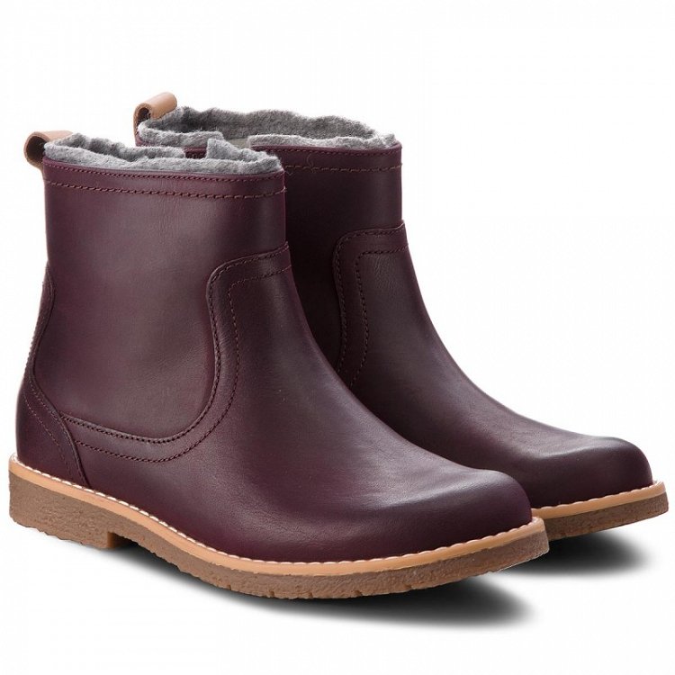 Clarks Kids Comet Frost Μπορντώ (20-23)