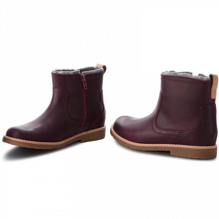 Clarks Kids Comet Frost Μπορντώ (20-23)