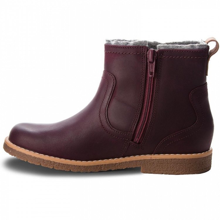 Clarks Kids Comet Frost Μπορντώ (20-23)