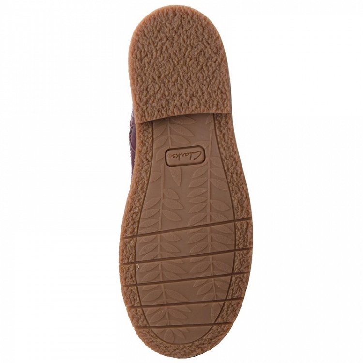 Clarks Kids Comet Frost Μπορντώ (20-23)