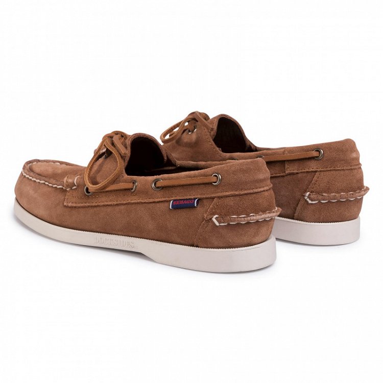 Sebago Portland Flesh Out 7111PTW 907 Brown Cognac