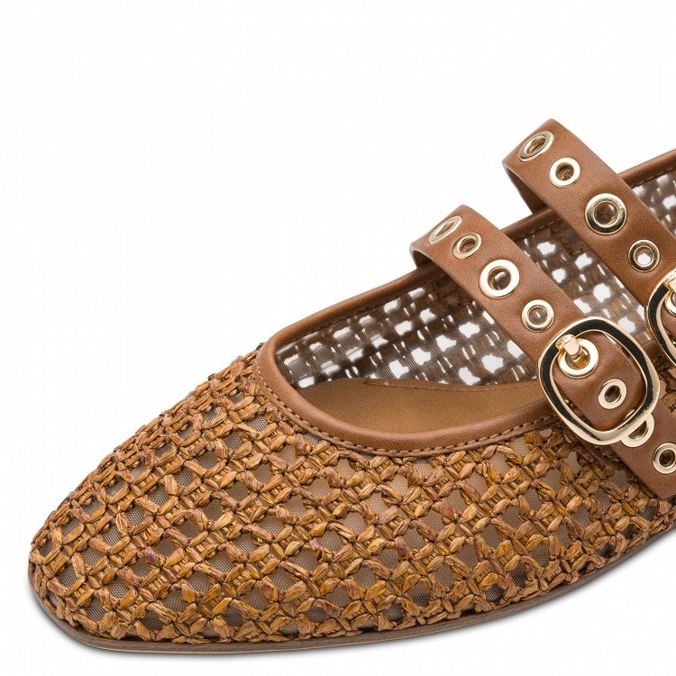 Tamaris Μπαλαρίνα 1-22144-46 305 Cognac