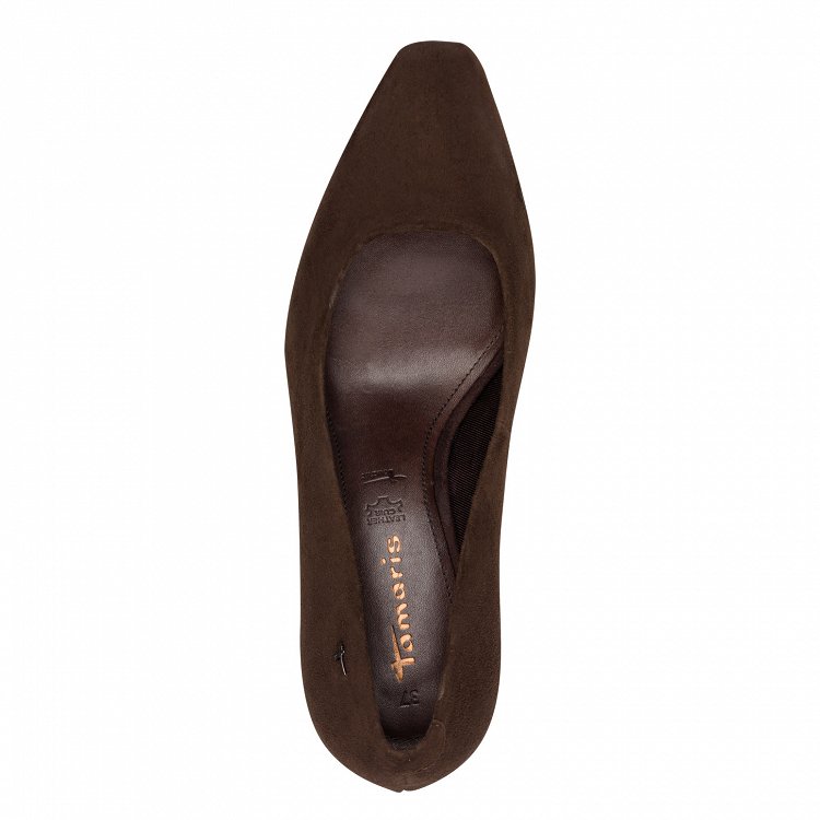 Tamaris Δερμάτινη Γόβα Suede 1-22455-47