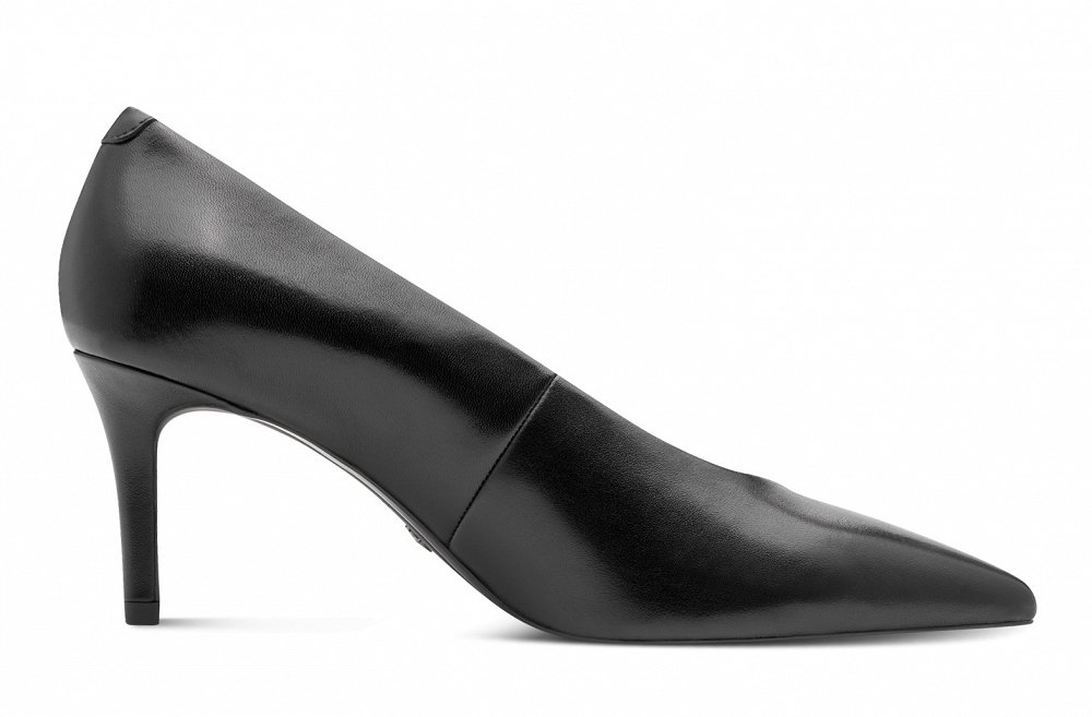 Tamaris Δερμάτινη Γόβα 1-22456-47 003 Black Leather