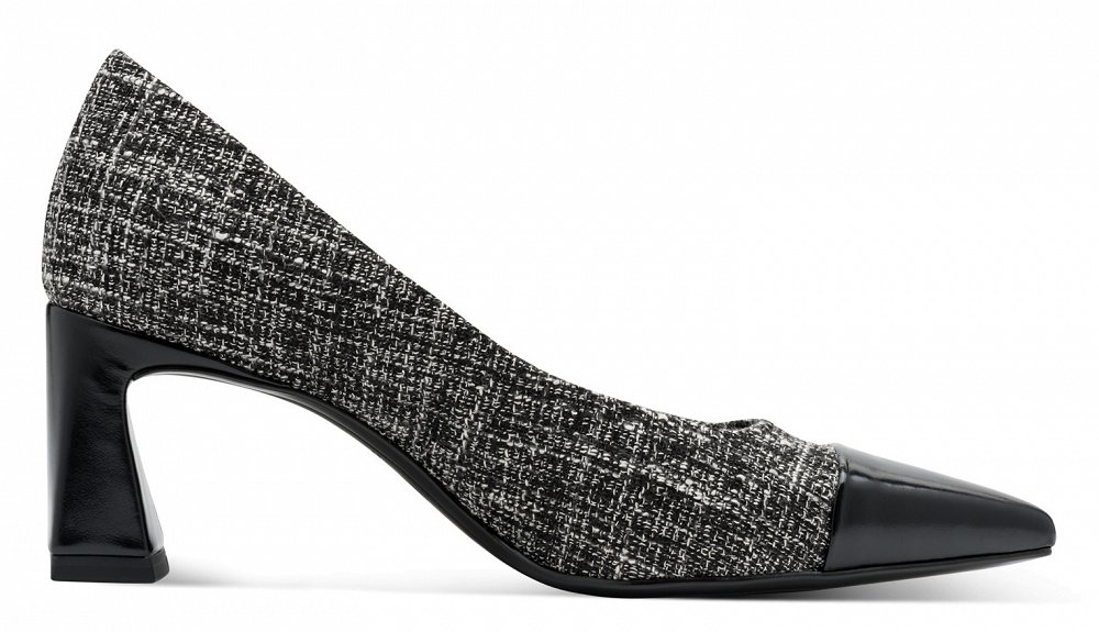 Tamaris Γόβα 1-22466-45 009 Black/White