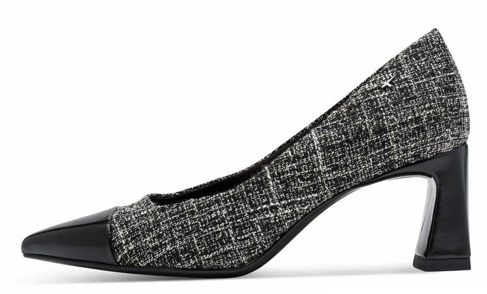 Tamaris Γόβα 1-22466-45 009 Black/White