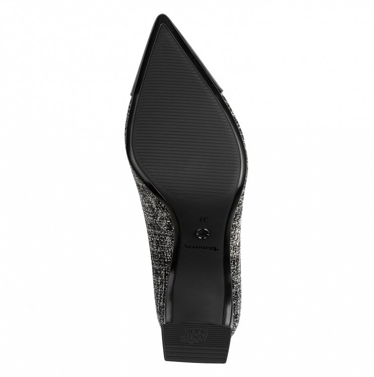 Tamaris Γόβα 1-22466-45 009 Black/White