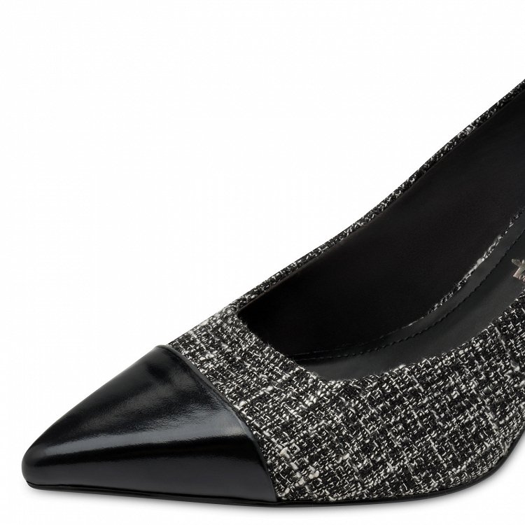 Tamaris Γόβα 1-22466-45 009 Black/White