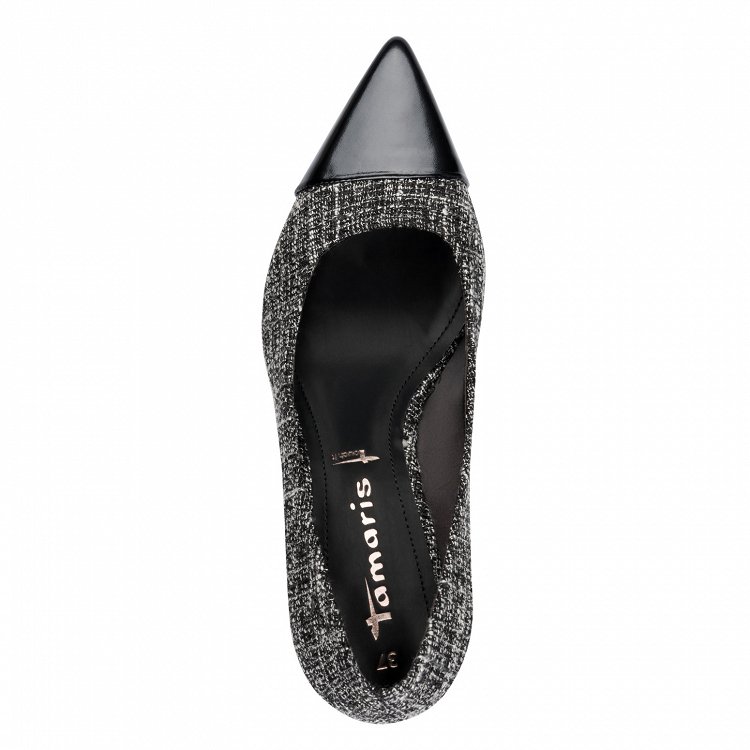 Tamaris Γόβα 1-22466-45 009 Black/White