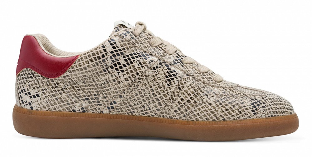 Tamaris Γυναικείο Sneaker 1-23634-45 483 Beige Snake