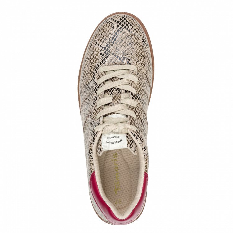 Tamaris Γυναικείο Sneaker 1-23634-45 483 Beige Snake