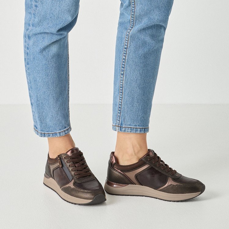 Tamaris Γυναικείο Sneaker 1-23734-47 303 Mocca Comb