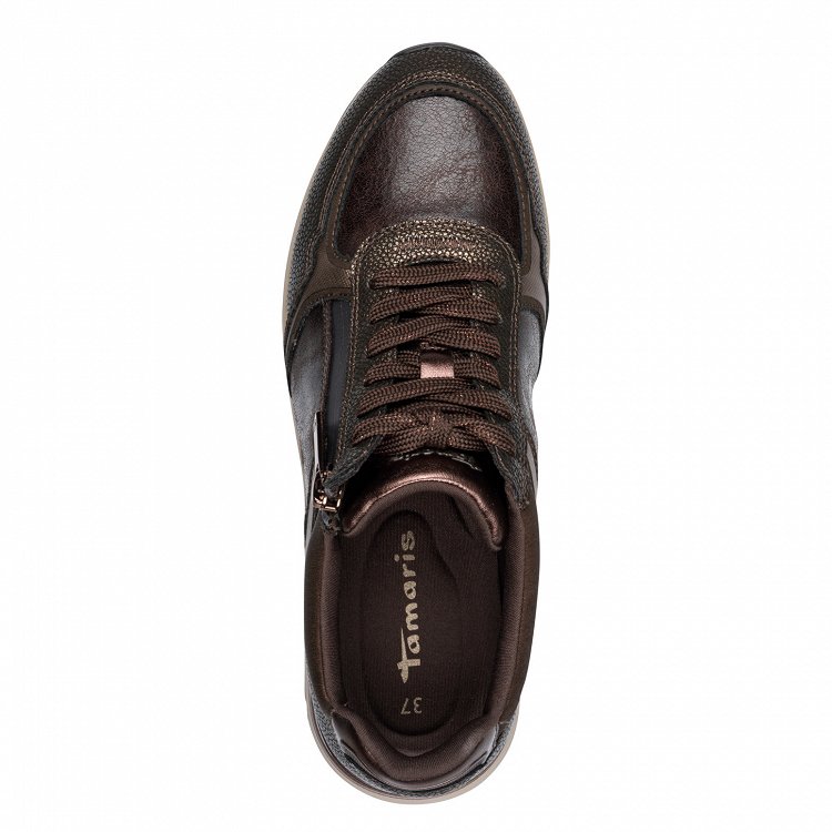 Tamaris Γυναικείο Sneaker 1-23734-47 303 Mocca Comb