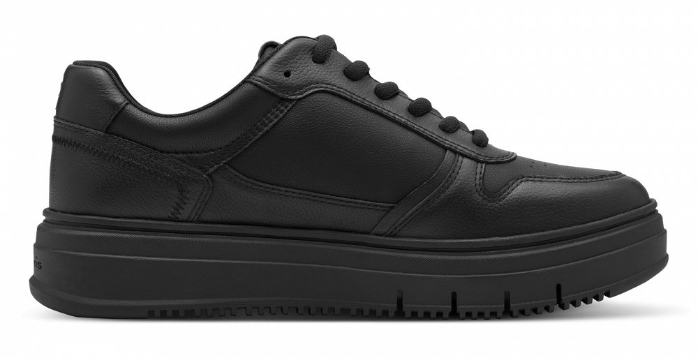 Tamaris Γυναικείο Δερμάτινο Sneaker 1-23746-43 007 Black Uni