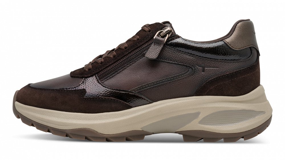 Tamaris Γυναικείο Δερμάτινο Sneaker 1-23753-47 303 Καφέ