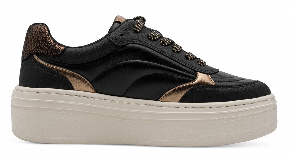 Tamaris Γυναικεία Sneaker 1-23756-45 075 Black/Bronce