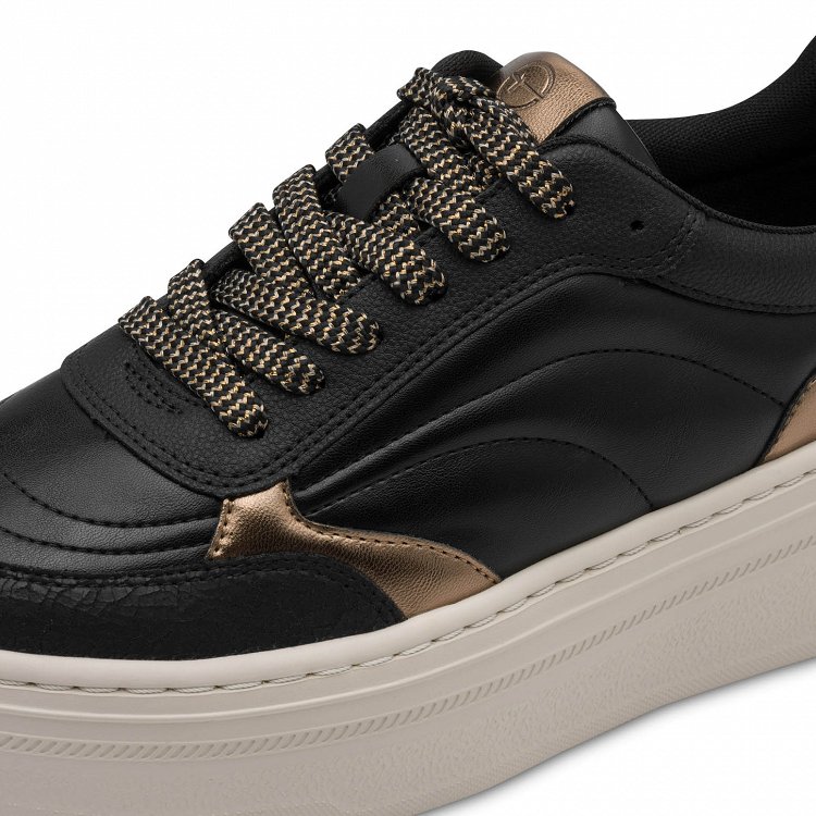 Tamaris Γυναικεία Sneaker 1-23756-45 075 Black/Bronce