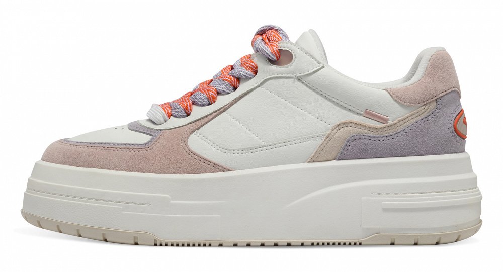 Tamaris Γυναικείο Δερμάτινο Sneaker 1-23760-44 596 Rose Comb