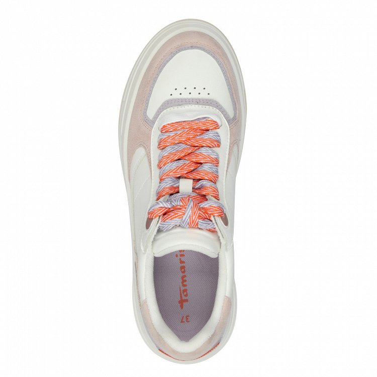 Tamaris Γυναικείο Δερμάτινο Sneaker 1-23760-44 596 Rose Comb