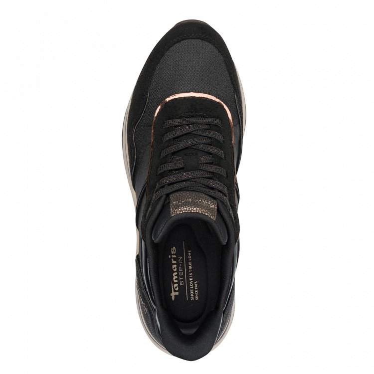 Tamaris Γυναικείο Sneaker 1-23766-46 098 Black Comb
