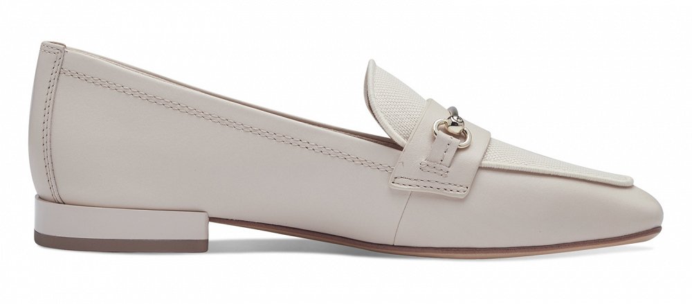Tamaris Δερμάτινο Loafer 1-24224-42 418 Ivory