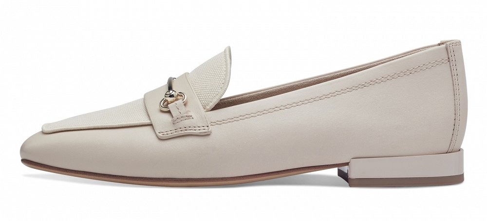 Tamaris Δερμάτινο Loafer 1-24224-42 418 Ivory