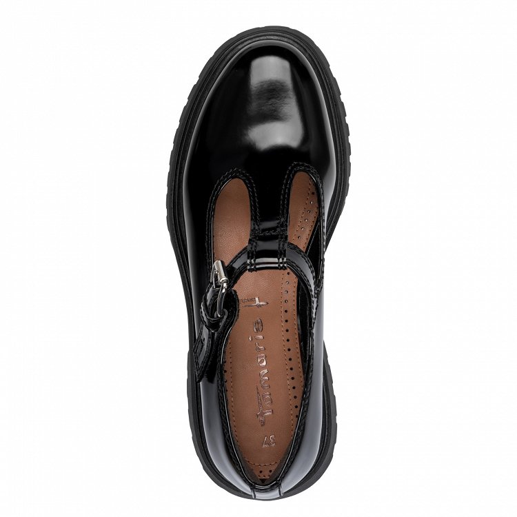 Tamaris Γυναικεία Loafers 1-24324-45 001 Μαύρο