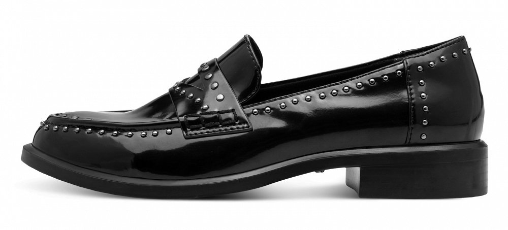 Tamaris Γυναικεία Loafers 1-24360-45 001 Μαύρο