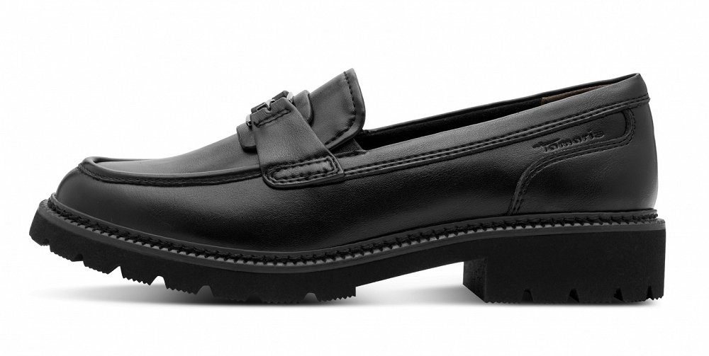 Tamaris Γυναικείο Loafer 1-24651-47 020 Μαύρο Matt