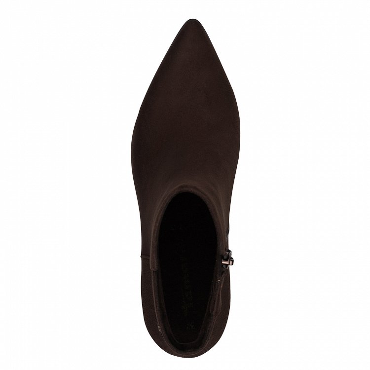 Tamaris Γυναικείο Μποτάκι Με Τακούνι 1-25022-47 304 Mocca