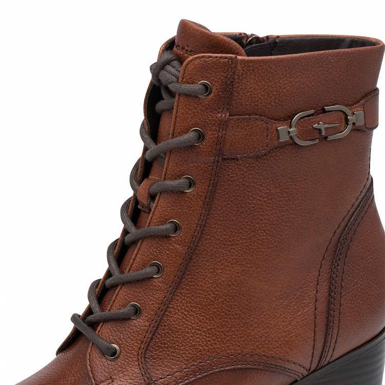 Tamaris Δερμάτινο Ψηλό Μποτάκι 1-25110-47 305 Cognac