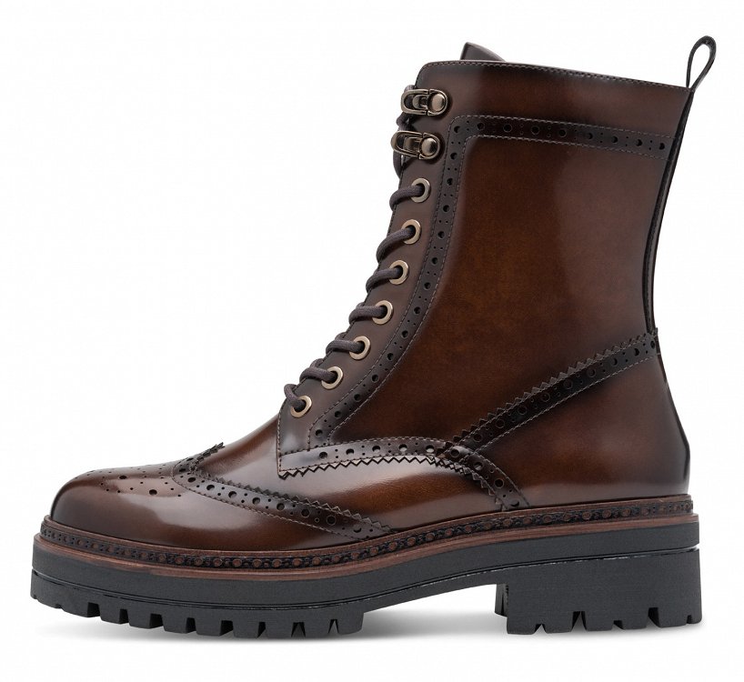 Tamaris Μποτάκι Flat 1-25232-45 300 Καφέ