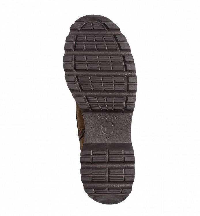Tamaris Δερμάτινο Μποτάκι Flat 1-25241-47