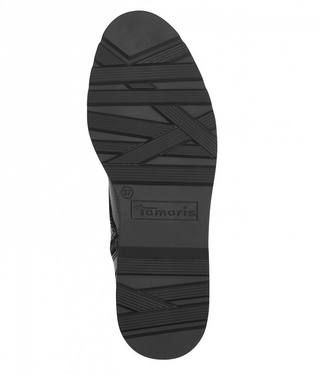 Tamaris Μποτάκι Flat 1-25261-43 018 Black Patent