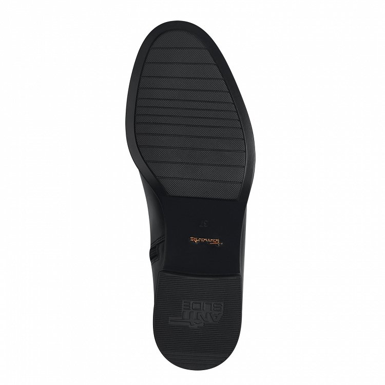 Tamaris Δερμάτινο Μποτάκι 1-25321-43 001 Black