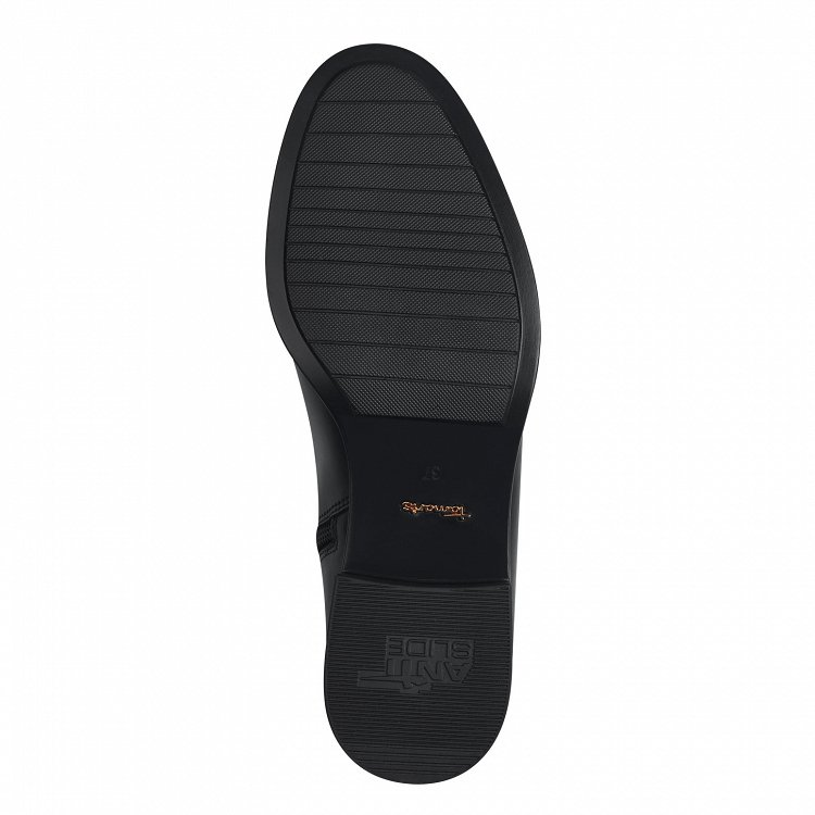 Tamaris Δερμάτινο Μποτάκι 1-25321-43 001 Black