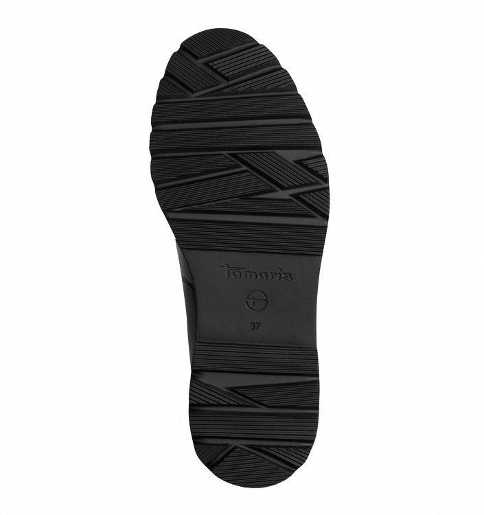 Tamaris Μποτάκι Flat 1-25417-45 001 Μαύρο