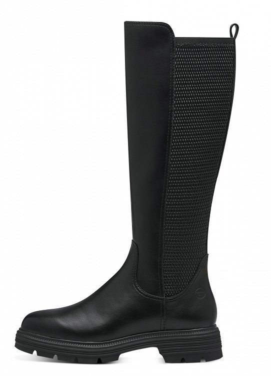 Tamaris Γυναικεία Μπότα Flat 1-25604-41 001 Black