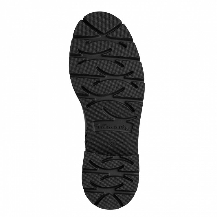Tamaris Μπότα Flat 1-25610-47 001 Μαύρο