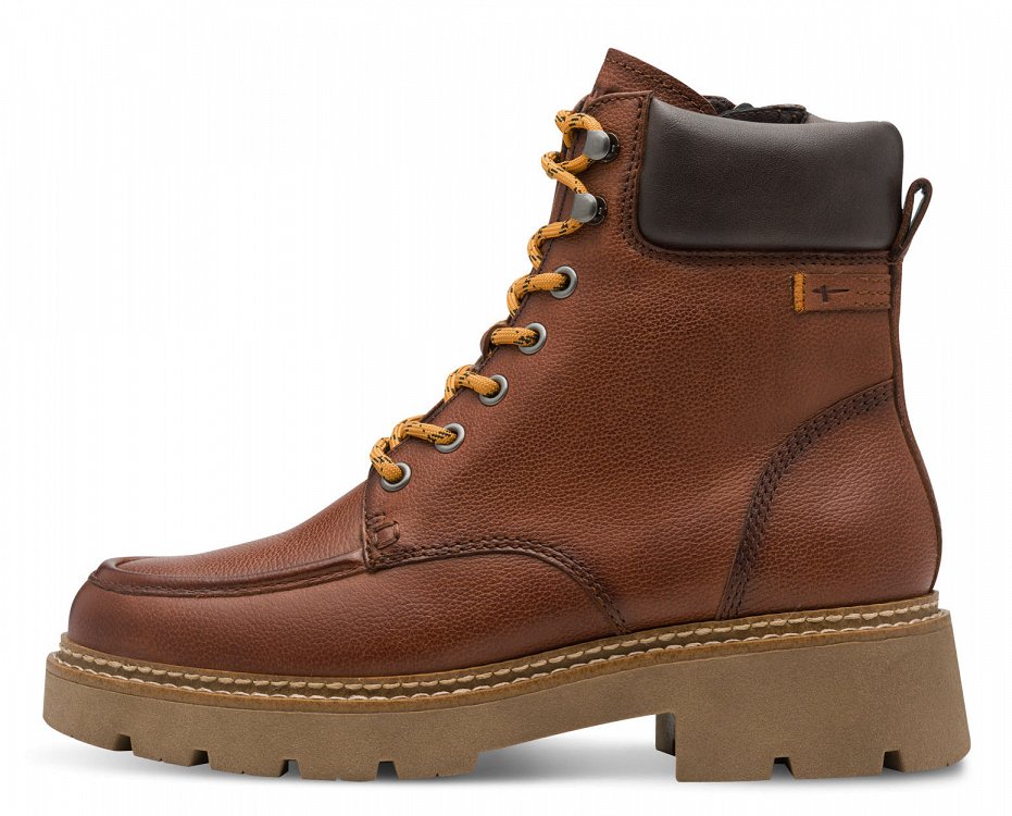 Tamaris Δερμάτινο Μποτάκι 1-25903-45 305 Cognac