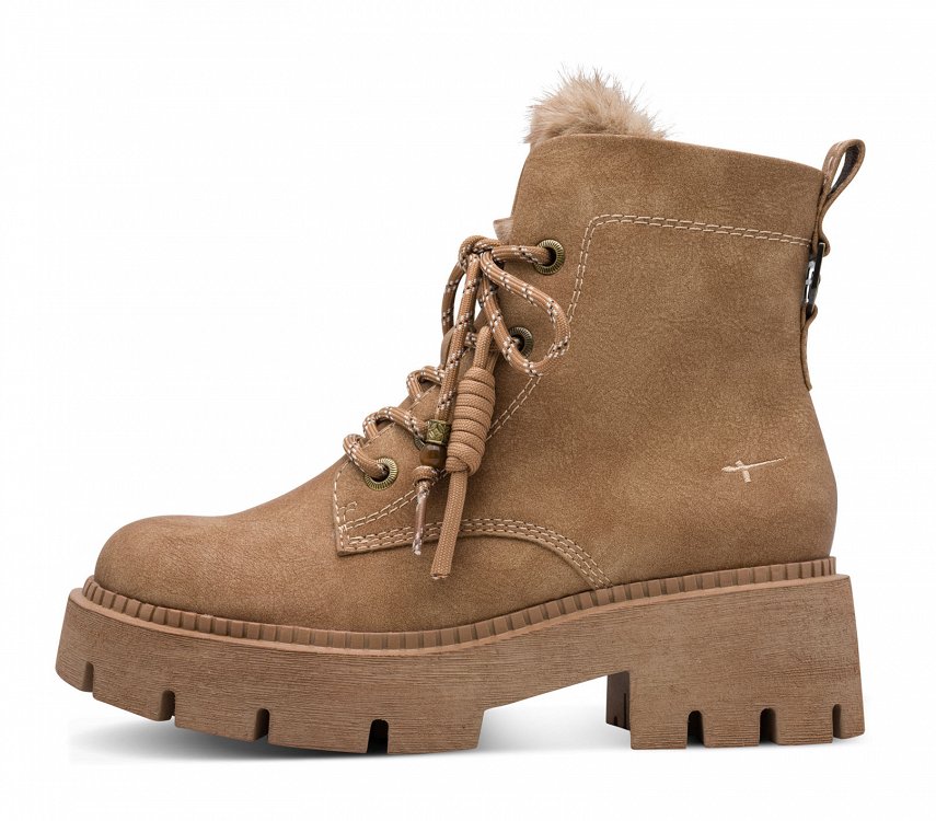 Tamaris Γυναικείο Ζεστό Μποτάκι Flat 1-26226-47 310 Camel