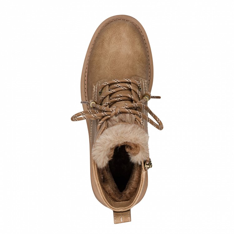Tamaris Γυναικείο Ζεστό Μποτάκι Flat 1-26226-47 310 Camel