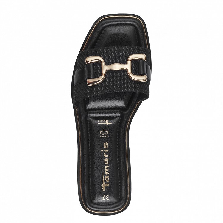 Tamaris Flat Sandal 1-27100-42 001 Black