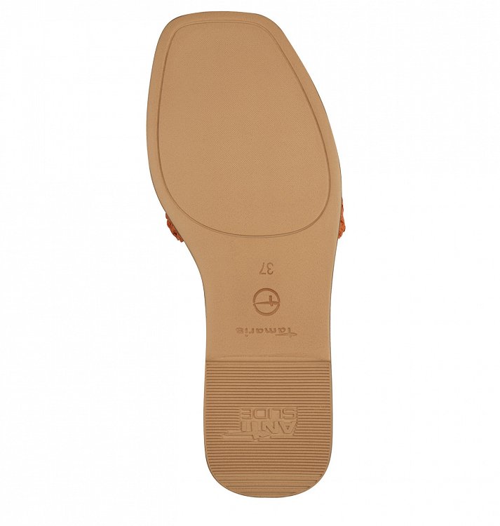 Tamaris Flat Sandal 1-27117-44 608 Orange Comb