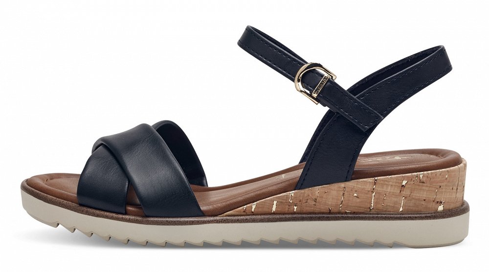 Tamaris Flat Πέδιλο 1-28106-42 805 Navy