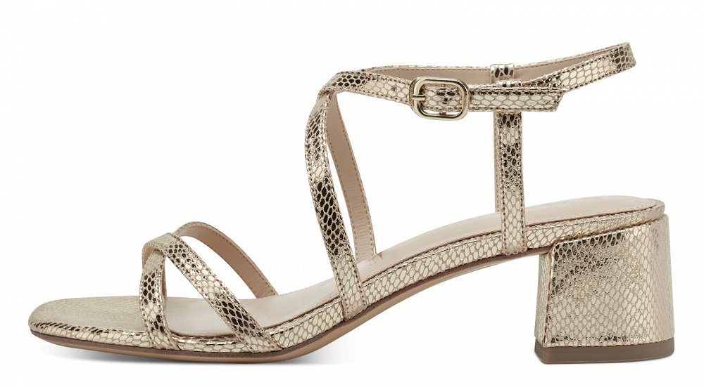 Tamaris Sandal 1-28204-20 912 Lt.Gold Struc.