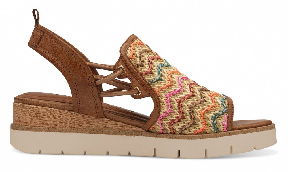 Tamaris Γυναικεία Πλατφόρμα 1-28240-44 902 Multicolor